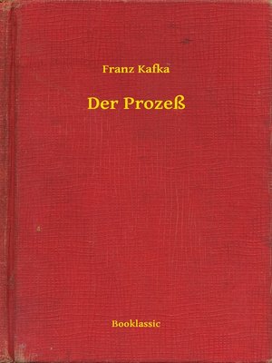 cover image of Der Prozeß
